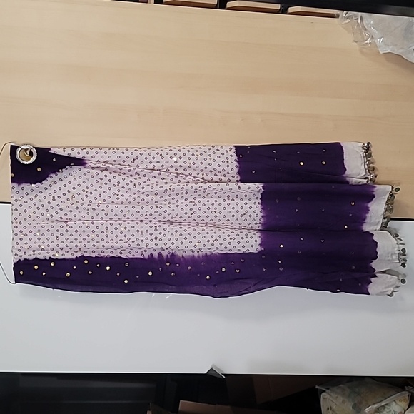 Woman's Scarf Dupatta Hand Stitched 86”x 39” Women's COOP Sawai Madhapur India
